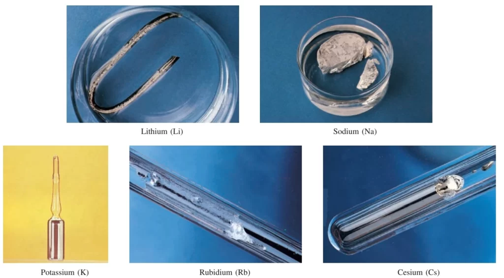 فلزات قلیایی