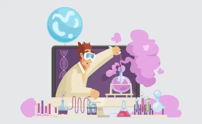 آموزش ایمنی در آزمایشگاه شیمی